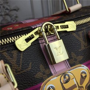 Louis Vuitton Speedy 30 Patches Monogram Canvas