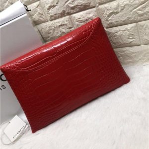 Givenchy Antigona Envelope Clutch Crocodile Embossed (Varied Colors)