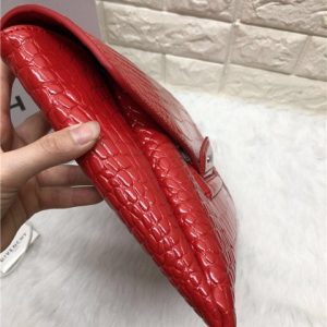 Givenchy Antigona Envelope Clutch Crocodile Embossed (Varied Colors)