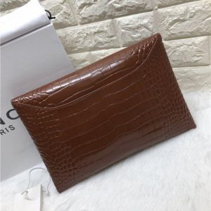 Givenchy Antigona Envelope Clutch Crocodile Embossed (Varied Colors)