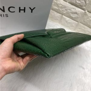 Givenchy Antigona Envelope Clutch Crocodile Embossed (Varied Colors)