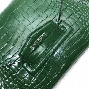 Givenchy Antigona Envelope Clutch Crocodile Embossed (Varied Colors)