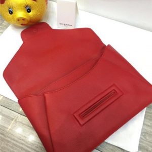 Givenchy Antigona Envelope Clutch Textured Leather (Varied Colors)