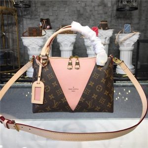 Louis Vuitton V Tote BB Rose Poudre