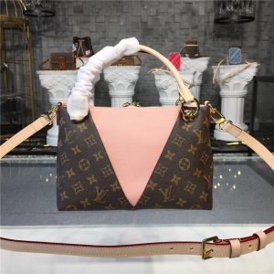 Louis Vuitton V Tote BB Rose Poudre