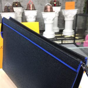 Louis Vuitton Pochette Voyage MM Taiga Leather