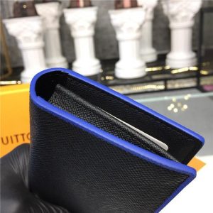 Louis Vuitton Brazza Wallet Taiga Leather