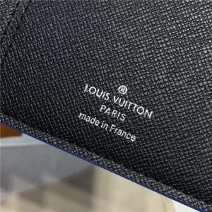 Louis Vuitton Brazza Wallet Taiga Leather