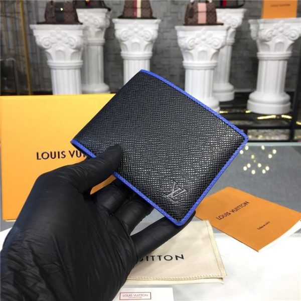 Louis Vuitton Multiple Wallet Taiga Leather