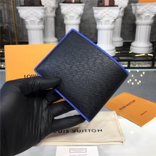 Louis Vuitton Multiple Wallet Taiga Leather