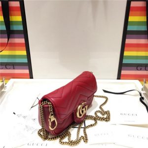 Gucci GG Marmont Matelasse Leather Super Replica Mini Bag (Varied Colors)