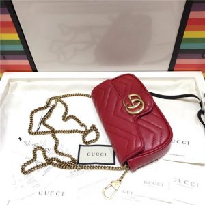 Gucci GG Marmont Matelasse Leather Super Replica Mini Bag (Varied Colors)