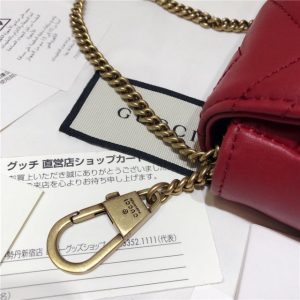 Gucci GG Marmont Matelasse Leather Super Replica Mini Bag (Varied Colors)