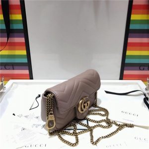 Gucci GG Marmont Matelasse Leather Super Replica Mini Bag (Varied Colors)