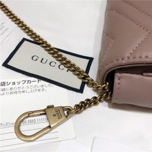 Gucci GG Marmont Matelasse Leather Super Replica Mini Bag (Varied Colors)