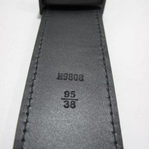 Louis Vuitton Initials Damier Graphite Belt