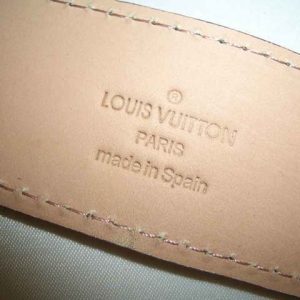 Louis Vuitton LV Initials Belt Damier w/ Gold