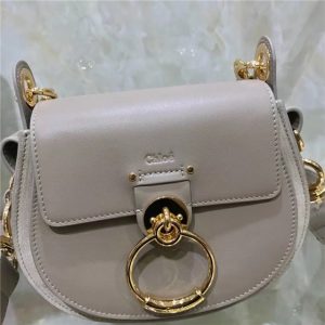 Chloe Small Tess Bag Shiny & Suede Calfskin (Varied Colors)