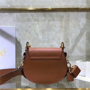 Chloe Small Tess Bag Shiny & Suede Calfskin (Varied Colors)