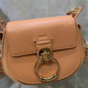 Chloe Small Tess Bag Shiny & Suede Calfskin (Varied Colors)