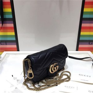 Gucci GG Marmont Matelasse Leather Super Replica Mini Bag (Varied Colors)