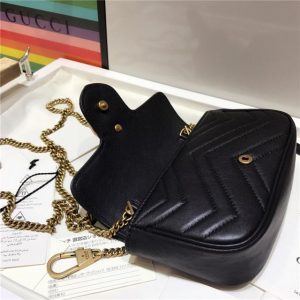 Gucci GG Marmont Matelasse Leather Super Replica Mini Bag (Varied Colors)