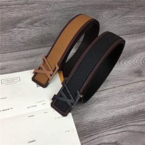 Louis Vuitton LV Covered 40mm Belt Havane