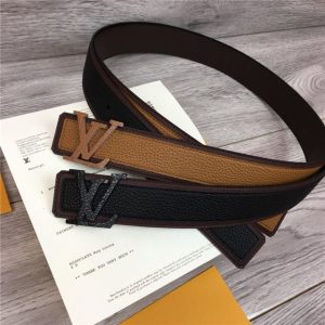 Louis Vuitton LV Covered 40mm Belt Havane