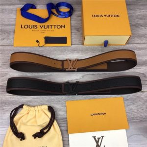 Louis Vuitton LV Covered 40mm Belt Havane