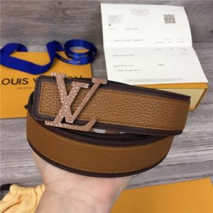 Louis Vuitton LV Covered 40mm Belt Havane