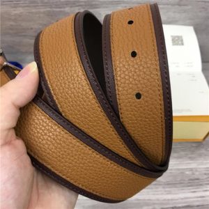 Louis Vuitton LV Covered 40mm Belt Havane