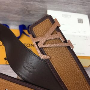 Louis Vuitton LV Covered 40mm Belt Havane