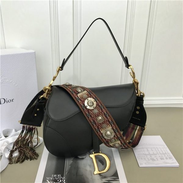 Christian Dior Saddle Bag Calfskin (Varied Colors)
