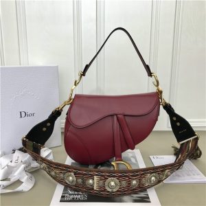 Christian Dior Saddle Bag Calfskin (Varied Colors)