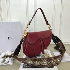 Christian Dior Saddle Bag Calfskin (Varied Colors)