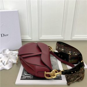 Christian Dior Saddle Bag Calfskin (Varied Colors)