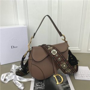 Christian Dior Saddle Bag Calfskin (Varied Colors)