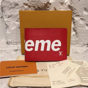 Louis Vuitton X Supreme Slender Wallet Epi (Varied Colors)