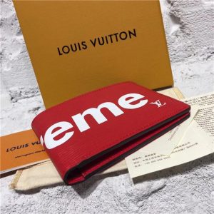 Louis Vuitton X Supreme Slender Wallet Epi (Varied Colors)