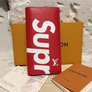 Louis Vuitton X Supreme Brazz Wallet Epi (Varied Colors)