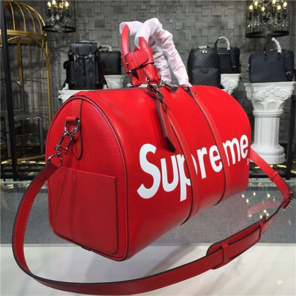 Louis Vuitton X SUPREME Keepall Bandouliere 45 Duffle