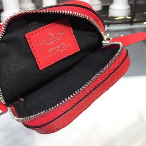 Louis Vuitton X Supreme Danube Nano Red Epi