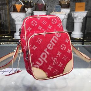 Louis Vuitton X Supreme Shoulder Bag Denim (Varied Colors)