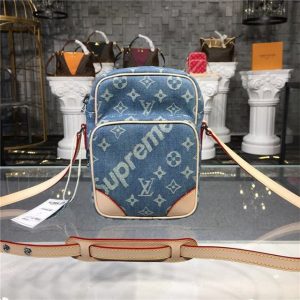 Louis Vuitton X Supreme Shoulder Bag Denim (Varied Colors)