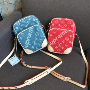 Louis Vuitton X Supreme Shoulder Bag Denim (Varied Colors)