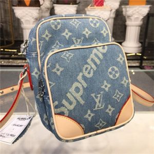 Louis Vuitton X Supreme Shoulder Bag Denim (Varied Colors)