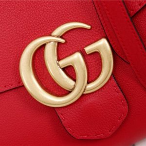 Gucci GG Marmont Leather Top Handle Bag Replica (Varied Colors)