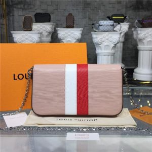 Louis Vuitton Pochette Felicie Epi leather Pink