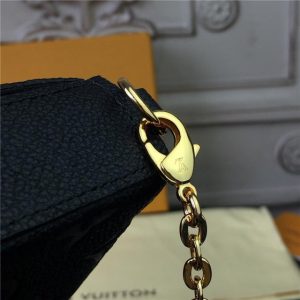 Louis Vuitton Pochette Felicie Monogram Empreinte Leather Noir