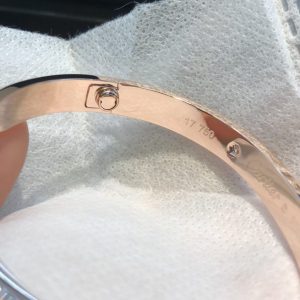 Cartier Gorgeous Love Bracelet Rose Gold (Men Size)